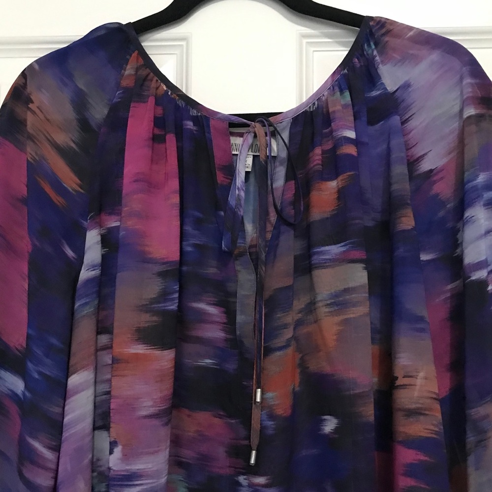 Multicolored Pattern Blouse - Picture 2 of 5